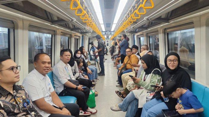 LRT Sumsel Perayaan Tahun Baru 2026 Tambah Jadwal Sampai Pukul 23.03 WIB