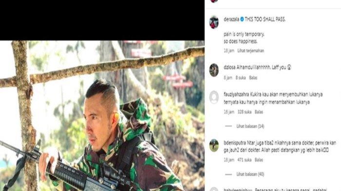 Lettu Fardhana singgung soal rasa sakit hati usai batal menikah dengan Ayu Ting Ting.
