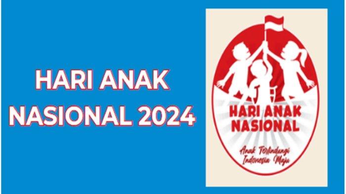 Logo dan tema Hari Anak Nasional 2024 resmi KemenPPA, unduh pedoman HAN ke-40 Tahun 2024 file PDF yang bisa jadi panduan bagi pihak-pihak yang membutu