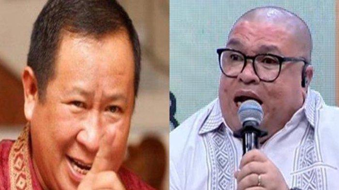 (kiri) Susno Duadji. (kanan) Razman Nasution. Mantan Kabareskrim Polri, Susno Duadji bereaksi memberikan skakmat terkait pernyataan Razman Arif Nasution. Ia menilai bahwa tidak mengerti polisi