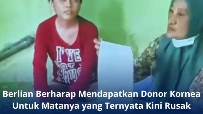 Berlian, gadis Palembang tak bisa melihat usai minum 6 macam obat dari bidan.