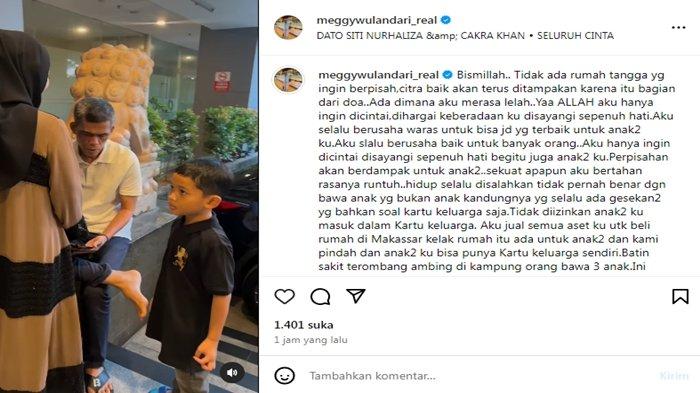 Meggy Wulandari curhat soal rumah tangga dengan Pak Muh