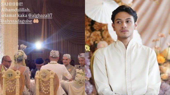 WALI NIKAH ALYSSA DAGUISE- Mengenal sosok Andhika Daguise, adik kandung Alyssa Daguise  yang menjadi wali nikah sang kakak dengan Al Ghazali,  hari ini, Senin (16/6/2025)