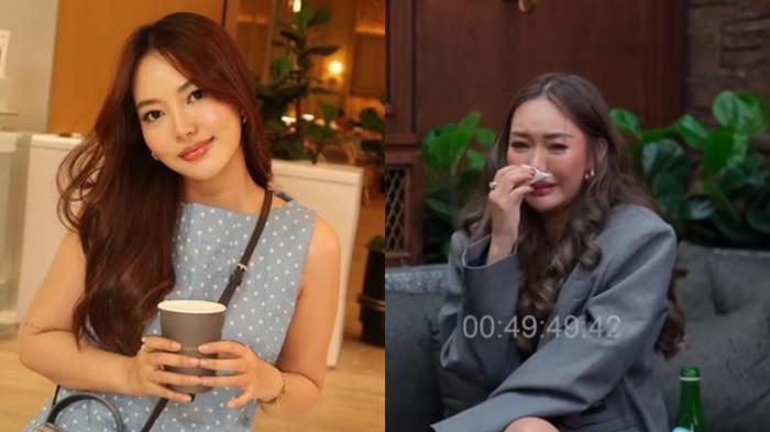 BONGKAR PERSELINGKUHAN - Selebgram asal Palembang, Dian Soediro alias Bidi membongkar perselingkuhan suami, Bams Pattikawa alias Item, Rabu (23/7/2025).