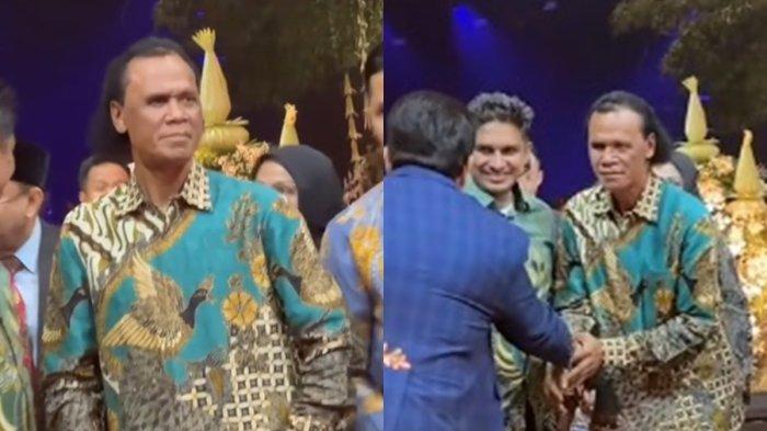 NGUNDUH MANTU LA GHAZALI - Momen Ketua Umum DPP Gerakan Rakyat Indonesia Bersatu (GRIB) Jaya, Hercules Rosario Marshal hadiri acara ngunduh mantu Al Ghazali jadi sorotan.