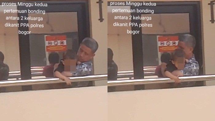 Momen Tabrani suami Siti Mauliah bertemu anak kandung setelah satu tahun tertukar dan dirawat oleh Dian.