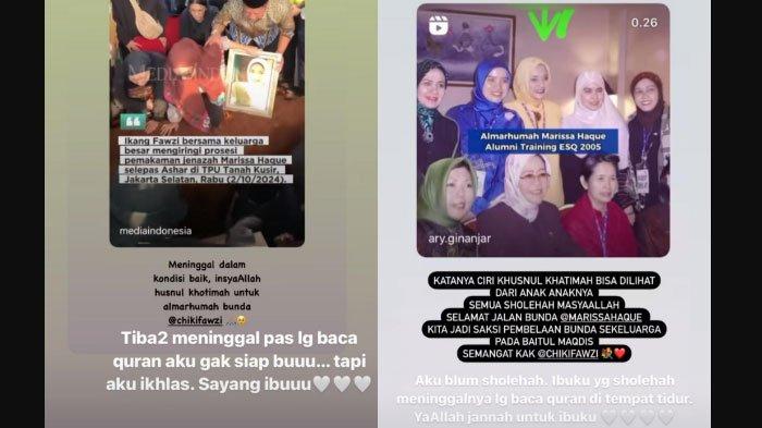 Momen Terakhir Marissa Haque Sebelum Meninggal Dunia, Disebut Tengah Baca Alquran