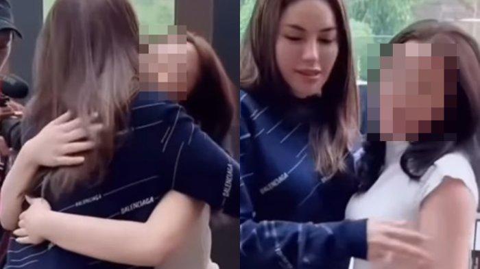 NIKITA MIRZANI BERTEMU LM - Momen haru Nikita Mirzani akhirnya bertemu dengan putri sulungnya, LM, Sabtu (15/2/2025) setelah Vadel Badjideh ditetapkan sebagai tersangka dan ditahan di Polres Metro Jakarta Selatan, Kamis (13/2/2025).