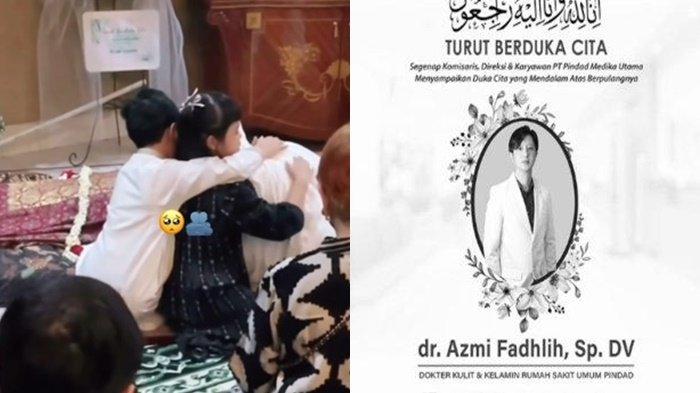 Momen pilu terlihat ketika anak laki-laki dan perempuan dokter Azmi menyaksikan jenazah ayahnya. Istri Lisa menangis di pangkuan anak perempuannya
