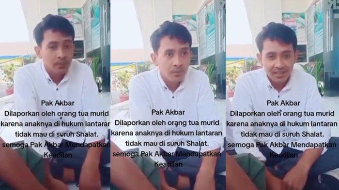 Nasib Akbar Sarosa Guru PAI Hukum Murid Tak Sholat, Dituntut Rp 50 Juta Karena Pukul Tangan Korban
