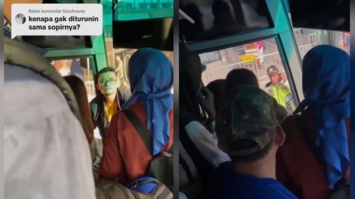 Nasib Pria Marah di Bus Minta Sopir Tabrakan Kendaraan, Diturunkan Usai Penumpang Protes ke Keamanan