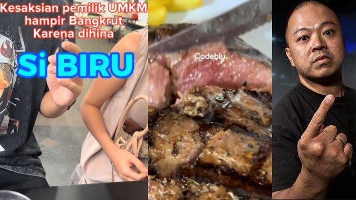 Nasib Warung Steak UMKM Nyaris Bangkrut Usai Direview Codeblu, Bangkit Dibantu Food Vlogger Lain