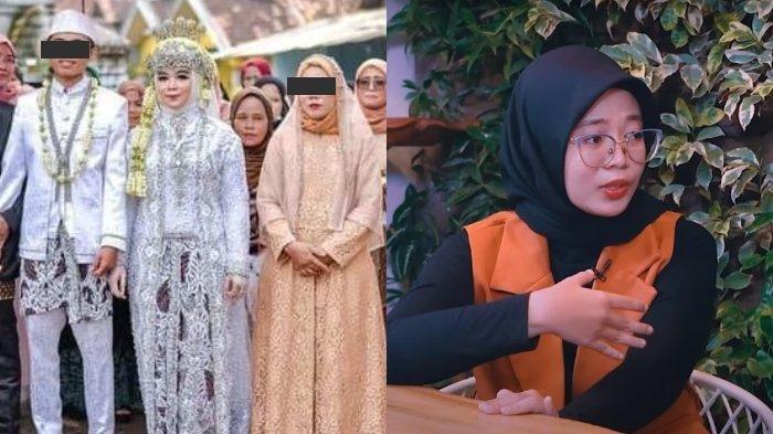 Norma Risma (kanan), wanita yang suaminya selingkuh dengan ibu mertua, beberkan percakapan WhatsApp si mantan. RH mendatangi Polda Banten, Jumat (13/1/2023) untuk menjalani pemeriksaan terkait laporan yang dilakukan oleh mantan suami Norma Risma, Rozy.