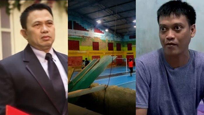 Penampakan gor milik ayah Azhiera Adzka mantan istri Kurnia Meiga yang nyaris dijual Rp 40 miliar. aset pribadinya gornya untuk kesembuhan Kurnia
