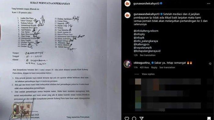 Oki Agustina muncul untuk mendukung Gunawan dan berharap agar masalah sang mantan suami segera terselesaikan dengan baik.