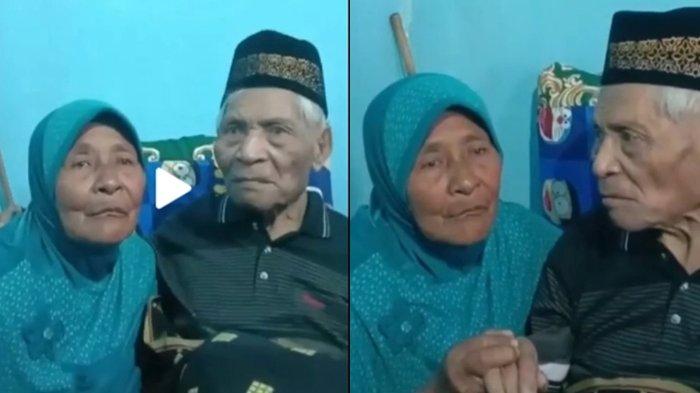 Oma Nela dang sang ayah Yosep Koa Saat Dipertemukan Setelah Berpisah 47 Tahun