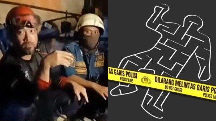 Pekerja teknisi mal di CIrebon terjebak sepi tank.
