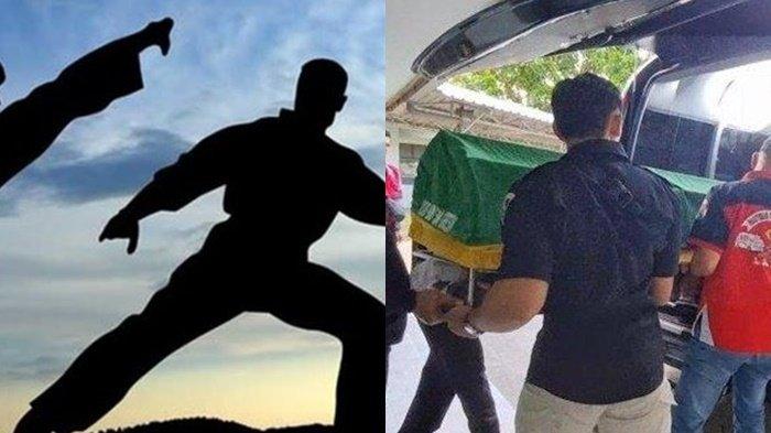 Pelatih tendang pesilat hingga tewas di Gresik, Jawa Timur.