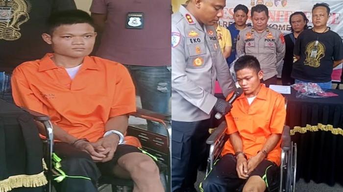 TERSANGKA RUDAPAKSA- Pembunuh RDP, bocah 6 tahun di Desa Menang Raya, Kabupaten Ogan Komering Ilir, Sumsel telah ditangkap, Minggu (27/7/2025), satu desa dengan korban