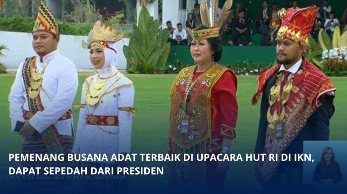 Pemenang pakaian adat terbaik di HUT ke-79 RI dipilih berdasarkan elemen tradisional diadaptasi dengan acara relevan dan menggunakan bahan modern