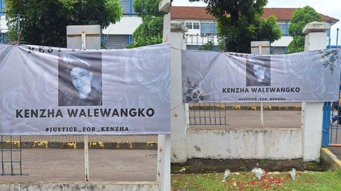 MAHASISWA UKI TEWAS DIDUGA DIKEROYOK - Penampakan kampus UKI usai satu orang mahasiswanya tewas, Jumat (7/3/2025). Korban bernama Kenzha Ezra Walewangko (22) diduga dikeroyok, sempat terlibat cekcok.