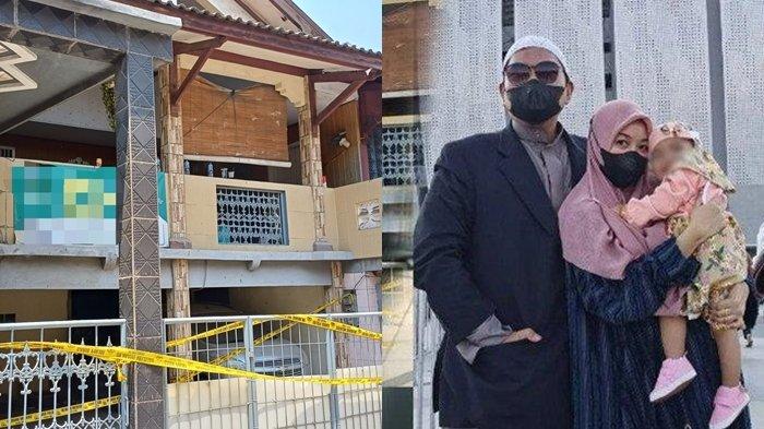 Penampakan rumah ditemukannya jasad ayah dan anak di Jalan Balai Rakyat V nomor 20, Koja, Jakarta Utara, Minggu (29/10/2023).