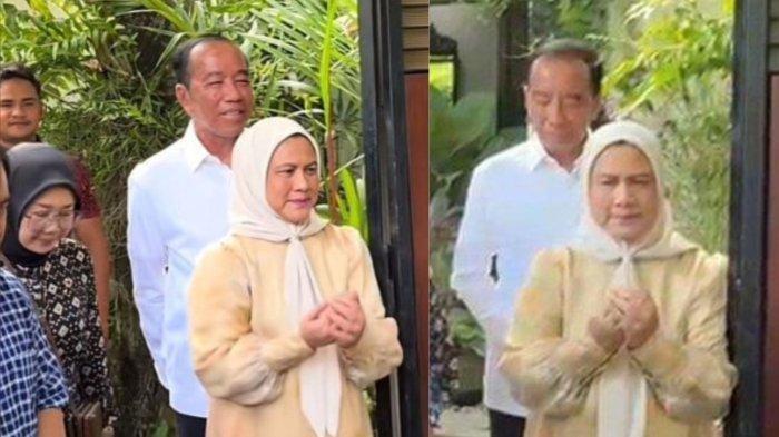 JOKOWI ULANG TAHUN - Penampilan Joko Widodo (Jokowi) saat merayakan ulang tahun ke-64 menjadi sorotan.