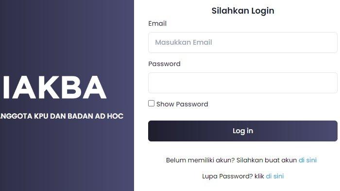 Pendaftaran PPS Pemilu 2024 di SIAKBA