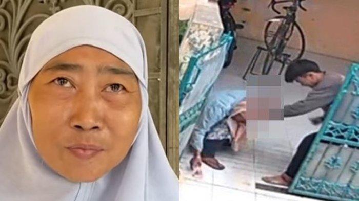 IBU DIANIAYA ANAK - Pengakuan Meylani, ibu yang dianiaya anak kandung Moch Ichsan (23) di Bekasi, Jawa Barat.