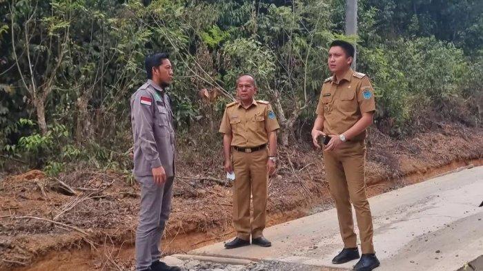 Peningkatan ruas jalan di Ogan Ilir.