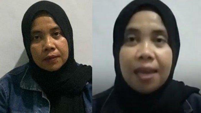 Siti Mauliah, ibu bayi yang tertukar usai melahirkan di rumah sakit.