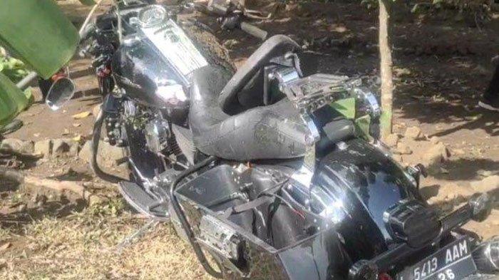 Penyebab Ruri Vokalis Band Repvblik Kecelakaan Tunggal Naik Moge di Ciamis,Hilang Kendali Saat Belok