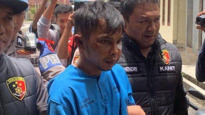Potret IS alias Indra Diamankan Polisi. Kini Peran MJ Paman Indra Bantu Keponakan Kabur Usai Bunuh Gadis Penjual Gorengan Disorot, Ikut Jadi Tersangka Baru