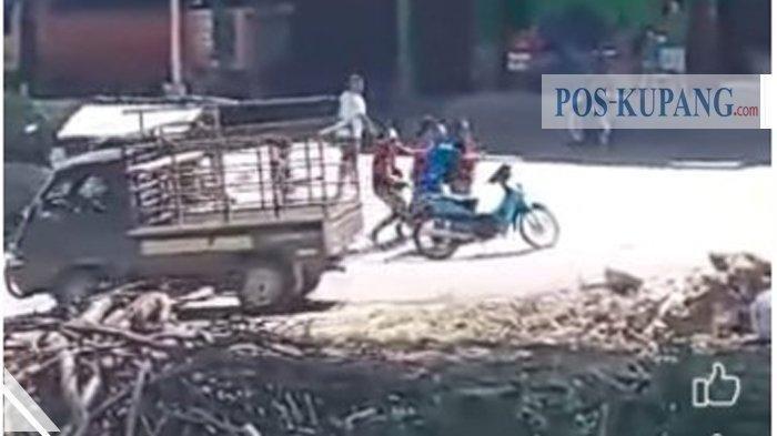Peristiwa kawin tangkap terjadi di Desa Waimangura, Kecamatan Wewewa Barat, Kabupaten Sumba Barat Daya, Kamis (7/9/2023) siang.