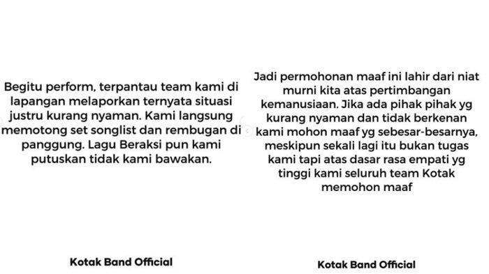 Permohonan kotak band tampil di RSUD Bangil