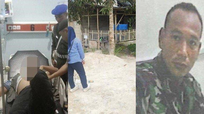 Personel Subdenpom Persiapan Belitung Serma Randi berhasil melarikan diri dari Desertir Sertu Hendri ke semak belukar meski tertembak di punggung ditolong oleh para pengajar serta santri ponpes