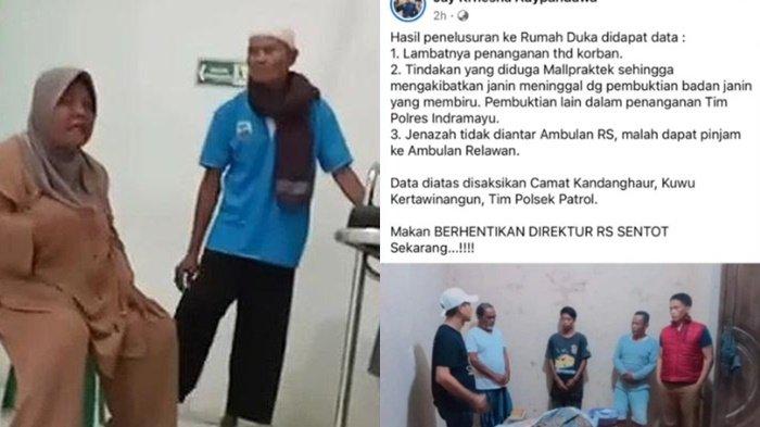 Pihak keluarga pasien ibu dan bayi meninggal dunia setelah melahirkan membuat surat terbuka untuk RSUD di Indramayu. menuntut tanggung jawab