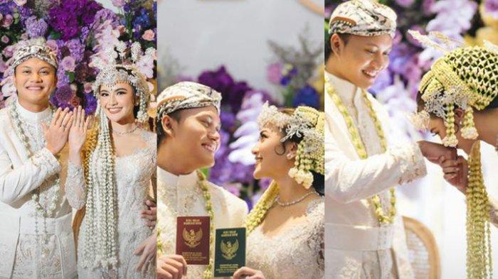 Rizky Febian dan Mahalini resmi menikah.