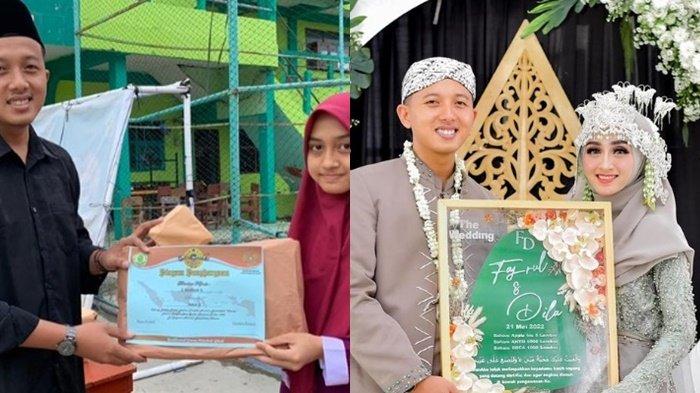 Potret Kepsek nikahi murid di Lampung.