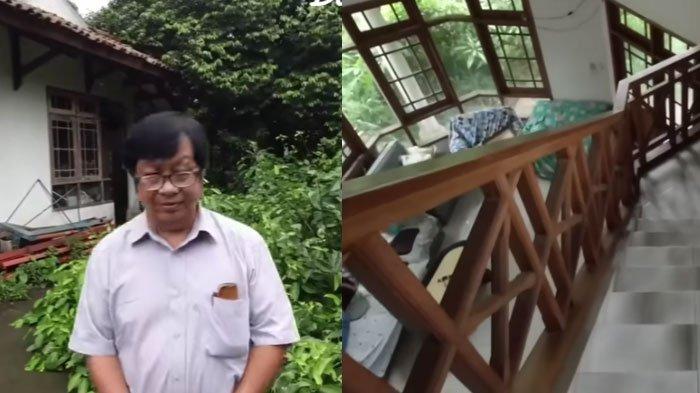 Pak Usman, mantan miliarder tinggal di rumah tak terawat sering diprotes warga.