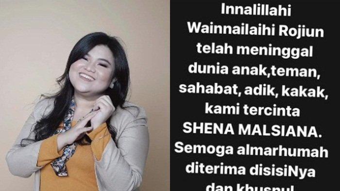 Potret Shena Malsiana meningga dunia