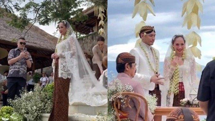 Potret pernikahan Bunga Citra Lestari akhirnya resmi dinikah Tiko Aryawardhana hari ini, Sabtu (2/12/2023).