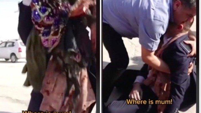 Pria Ini Histeris Temukan Gaun Ibunya yang Tewas dalam Kebakaran Pesta Pernikahan di Irak