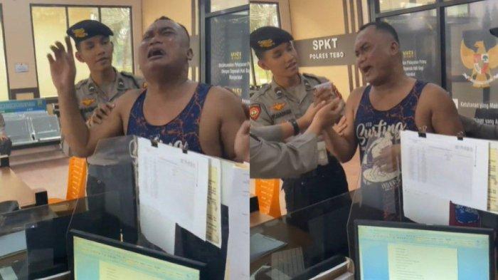 Pria bertubuh kekar ngadu ke polisi soal ayam peliharaannya yang hilang
