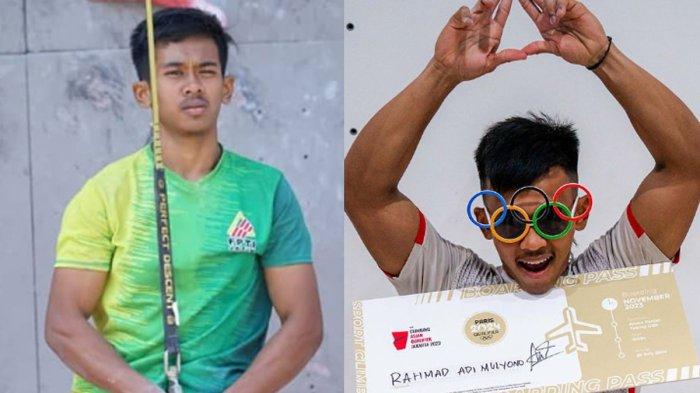 Profil Rahmad Adi Mulyono Atlet Pertandingan Cabor Panjat Dinding di Olimpiade Paris 2024