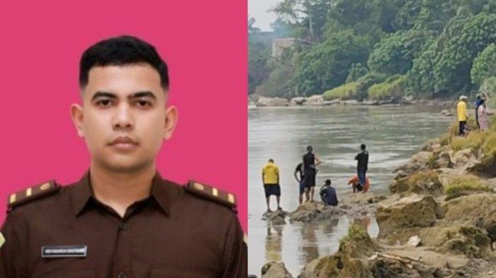 JAKSA HANYUT DI SUNGAI- Reynanda Primta Ginting (26) merupakan ASN di Kejaksaan Negeri Simalungun, yang hanyut saat melakukan operasi penangkapan Kardianto, Kepala Desa/Pangulu Banjar Hulu, Kecamatan Ujung Padang, Kabupaten Simalungun.