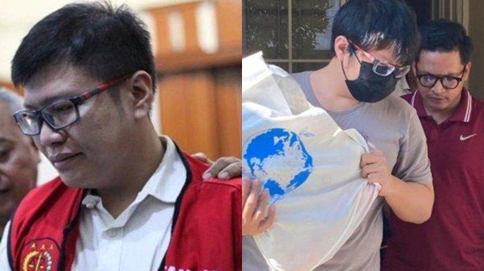 Ronald Tannur pada saat ditangkap oleh penyidik Kejati Jawa Timur di rumahnya perumahan Victoria Regency Surabaya, Minggu (27/10/2024).