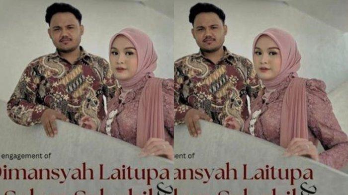 Salma Salsabil dan Dimansyah Laitupa resmi tunangan hari ini, Minggu (12/1/2025)