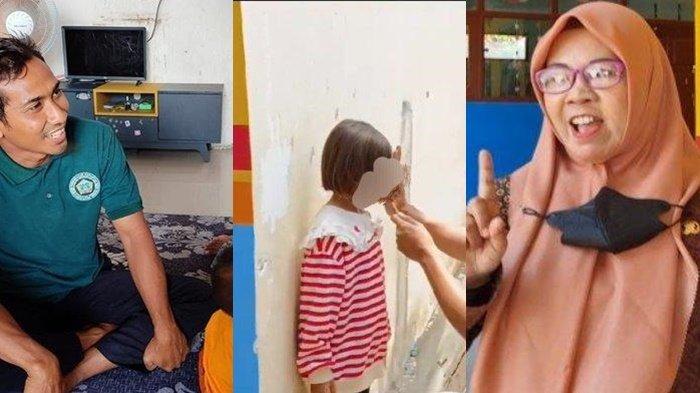 Samsul Arif (36), ayah siswi SD di Gresik, Jawa Timur, yang matanya dicolok dengan tusuk bakso masih mencari keadilan. Minta Dispendik Kepsek Disanksi