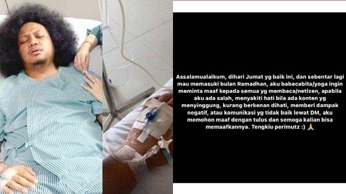Sebelum menghembuskan nafas terakhirnya, Babe Cabita rupanya sempat menuliskan permintaan maaf di akun Instagram resminya pada 1 Maret 2024 lalu.